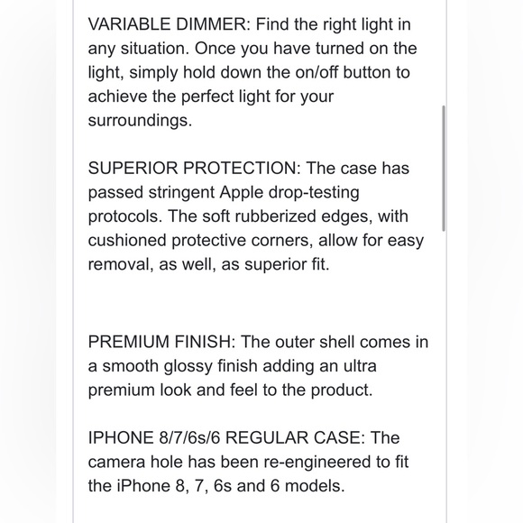 🔥 2x$20 🔥 Limited Edition LuMee two Selfie For iPhone 6s 6 - 7 - 8 plus Beach - Picture 4 of 4